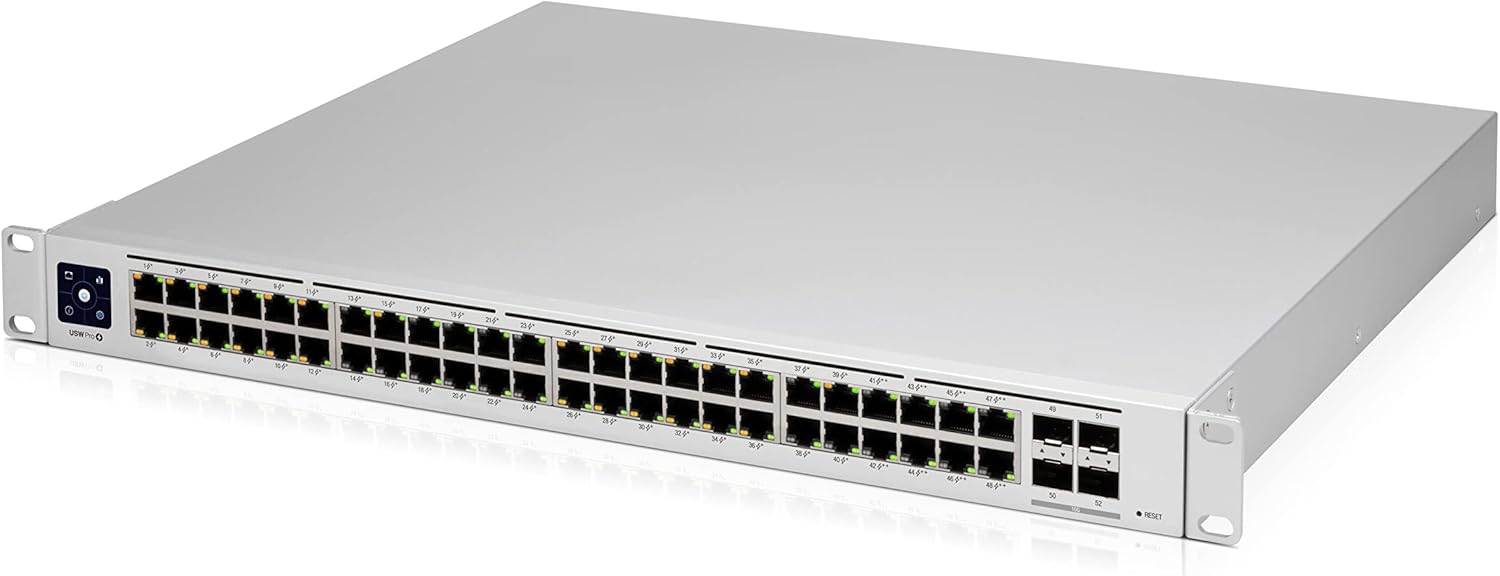 Switch Ubiquiti USW-PRO-48-POE/ 48 Portas/ RJ45 10/100/1000 PoE/ SFP - Imagem 3
