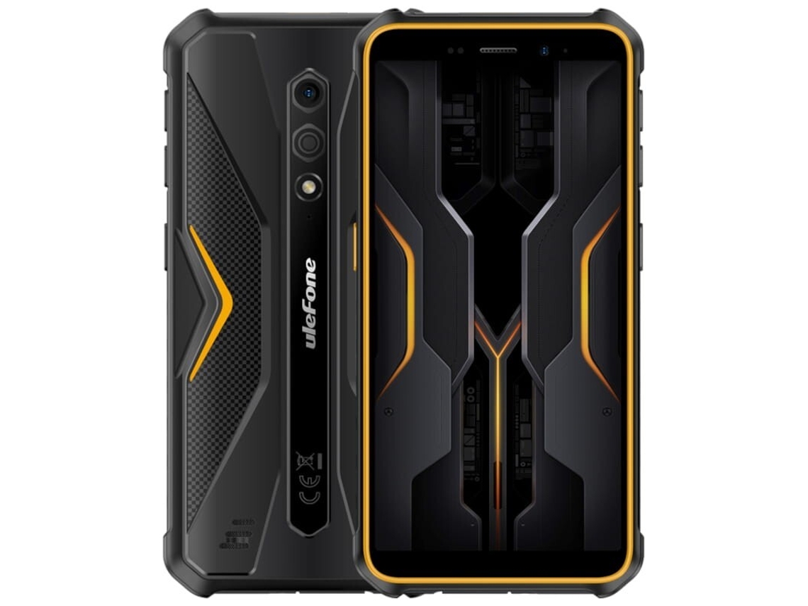 Smartphone Robustecido Ulefone Armor X12 Pro 4GB/ 64GB/ 5.45"/ 4G/ Preto e Laranja