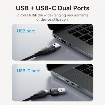 Adaptador Vention ACYHB/ USB Tipo-C Macho/ USB Macho - HDMI Fêmea - Imagem 3