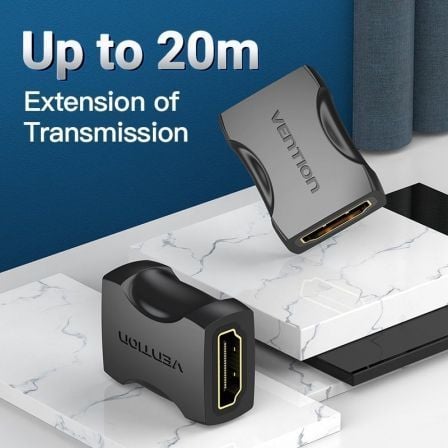 Adaptador HDMI 2.0 4K Vention AIRB0/ HDMI Fêmea - HDMI Fêmea - Imagem 4