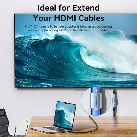 Adaptador HDMI 8K Vention AIUH0/ HDMI Fêmea - HDMI Fêmea - Imagem 3
