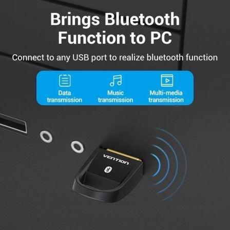 Adaptador USB - Bluetooth Vention CDSB0 - Imagem 2