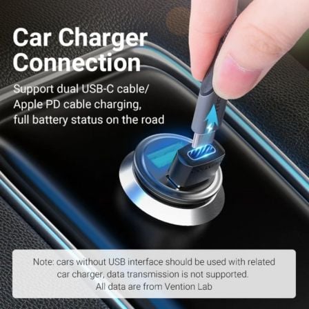 Adaptador USB 2.0 Vention CDWB0/ USB Tipo-C Macho - USB Fêmea - Imagem 5