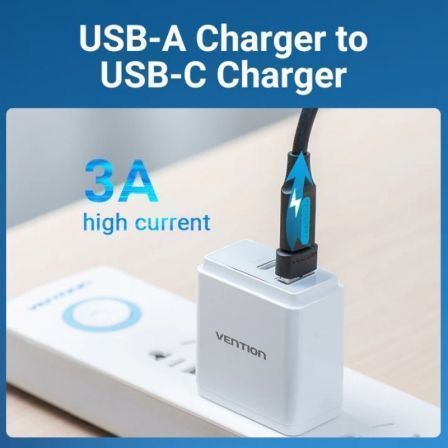 Adaptador USB 2.0 Vention CDWB0/ USB Tipo-C Macho - USB Fêmea - Imagem 3