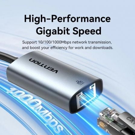 Adaptador USB - RJ45 Vention CEZHB/ 1000Mbps - Imagem 2