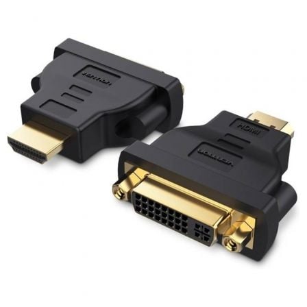 Adaptador HDMI Vention ECCB0/ HDMI Macho - DVI (24+5) Fêmea