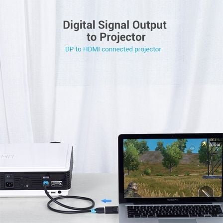 Adaptador Vention HBKB0/ DisplayPort Macho - HDMI Fêmea - Imagem 5