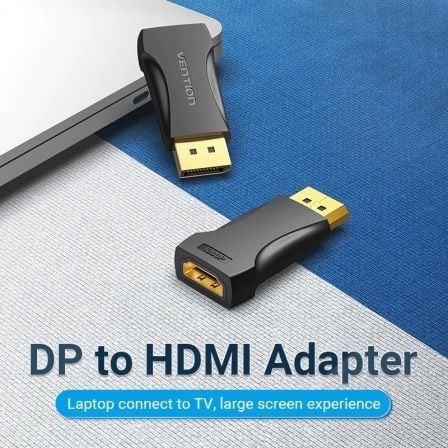 Adaptador Vention HBOB0/ DisplayPort Macho - HDMI Fêmea - Imagem 2