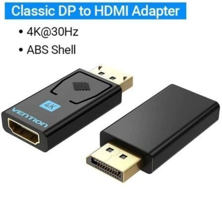 Adaptador HDMI 4K Vention HBPB0/ DisplayPort Macho - HDMI Fêmea - Imagem 4