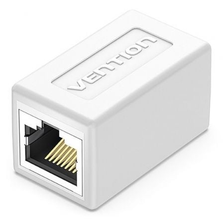 Adaptador Conector RJ45 IPVW0 Cat.6 FTP/ RJ45 Fêmea - RJ45 Fêmea/ Branco
