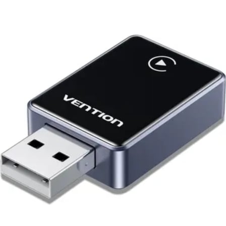 Adaptador CarPlay Sem Fios Vention KDVB0 USB em Liga de Alumínio Cinzento