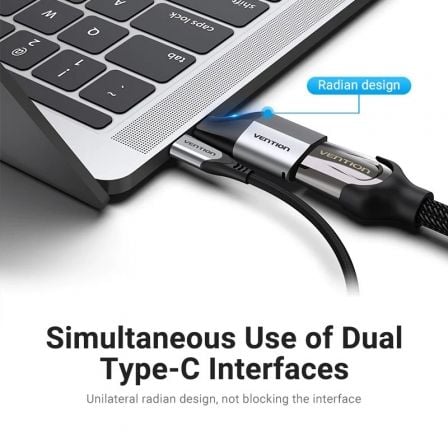 Adaptador USB Tipo-C Vention TCAH0/ USB Tipo-C Macho - HDMI Fêmea - Imagem 3
