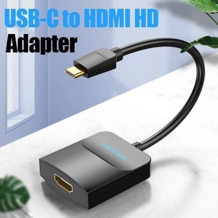 Adaptador Vention TDCBB/ USB Tipo-C Macho - HDMI Fêmea - Imagem 2