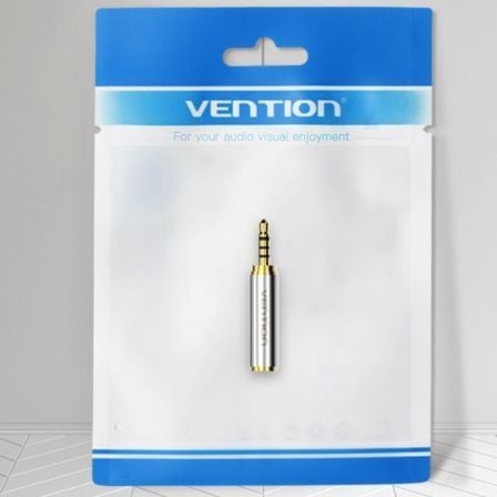 Adaptador Jack Vention VAB-S02/ Jack 2.5 Macho - Jack 3.5 Fêmea/ Prata - Imagem 4