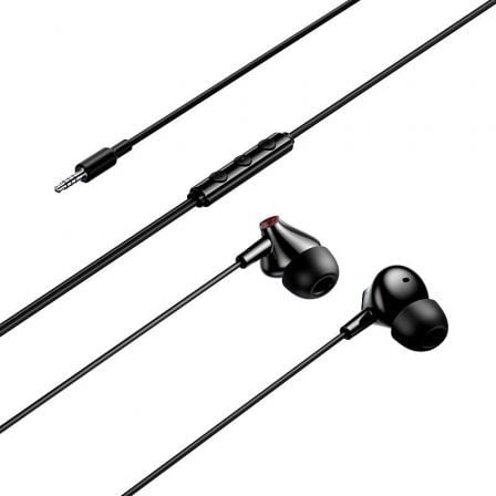 Auscultadores Intra-auriculares Vention Echo Lite In-Ear/ com Microfone/ Jack 3.5/ Pretos - Imagem 2