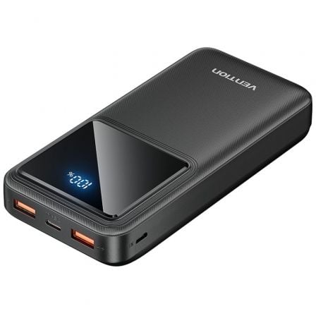 Powerbank 20000mAh Vention FHLB0/ 22.5W/ Preto