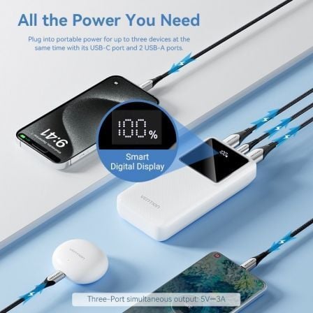Powerbank 20000mAh Vention FHLW0/ 22.5W/ Branca - Imagem 4