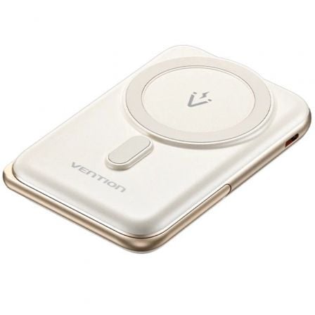 Powerbank 10000mAh Vention FHNW0/ 20W/ Wireless/ Branca