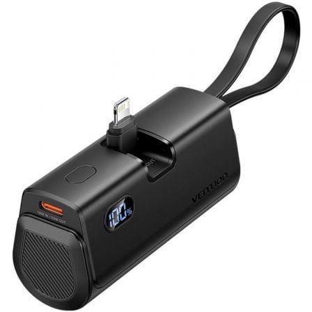 Powerbank 4800mAh Vention FHRB0/ 22.5W/ Preto