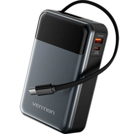 Powerbank 20000mAh Vention FHYB0/ 65W/ Cinzento
