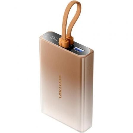 Powerbank 10000mAh Vention FHZJ0/ 22.5W/ Ouro