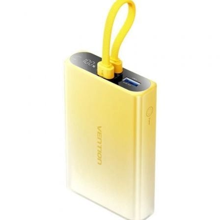 Powerbank 10000mAh Vention FHZY0/ 22.5W/ Amarelo