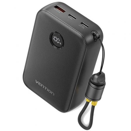 Powerbank 20000mAh Vention FKBB0-C/ 22.5W/ Preto