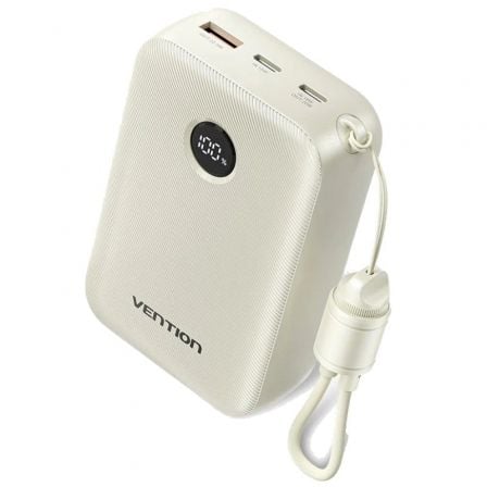 Powerbank 20000mAh Vention FKBN0-C/ 22.5W/ Bege