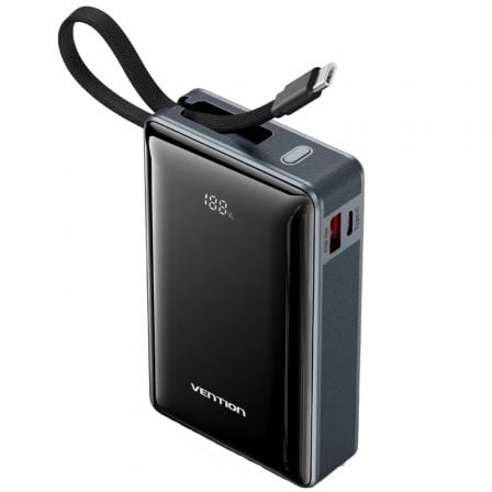 Powerbank 20000mAh Vention FKDM0/ 65W/ Cinzento