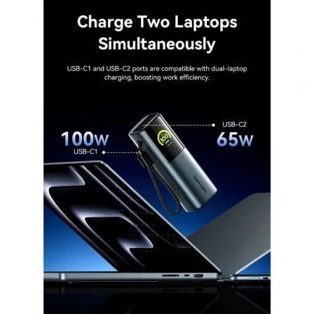 Powerbank 20000mAh Vention FKFH0/ 165W/ Cinzento - Imagem 5