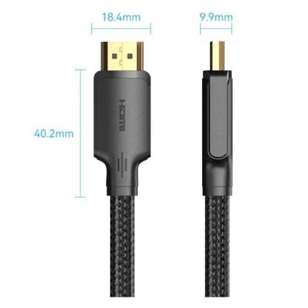 Cabo HDMI 2.0 4K Vention ALLBH/ HDMI Macho - HDMI Macho/ 2m/ Preto - Imagem 2