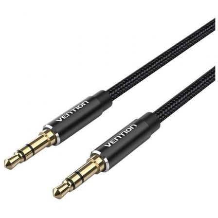 Cabo Estéreo Vention BAWBJ/ Jack 3.5 Macho - Jack 3.5 Macho/ 5m/ Preto