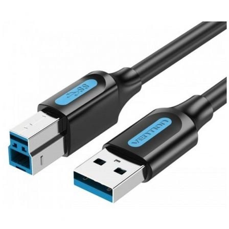 Cabo USB 3.0 Vention COOBD/ USB Tipo-B Macho - USB Macho/ 5Gbps/ 50cm/ Preto