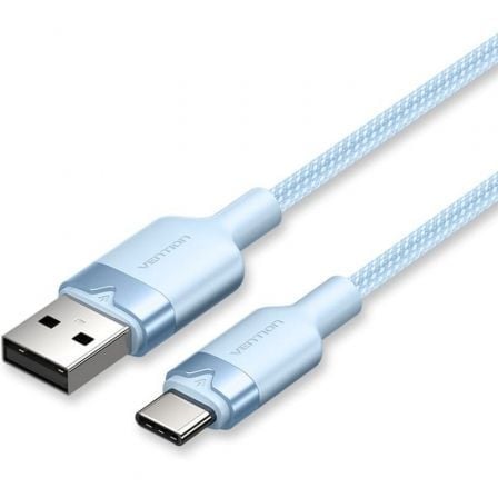 Cabo USB Vention CTNLH USB 2.0 Tipo-C para USB-A 60W 480Mbps 2m Azul