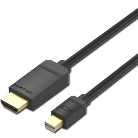 Cabo Conversor Vention HABBG/ Mini DisplayPort Macho - HDMI Macho/ 1.5m/ Preto