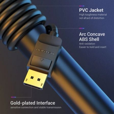 Cabo DisplayPort 1.2 4K Vention HACBH/ DisplayPort Macho - DisplayPort Macho/ 2m/ Preto - Imagem 4