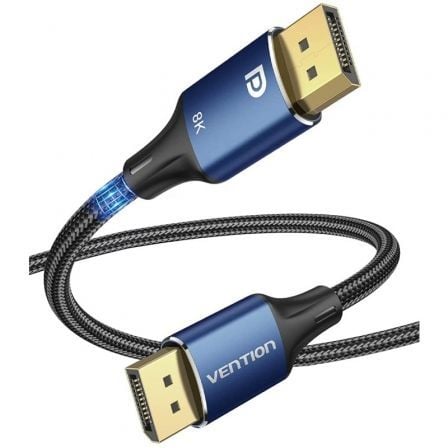 Cabo Vention HCELG/ DisplayPort Macho - DisplayPort 8K Macho/ 1.5m/ Azul - Imagem 2