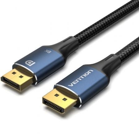 Cabo Vention HCELF/ DisplayPort Macho - DisplayPort 8K Macho/ 3m/ Azul