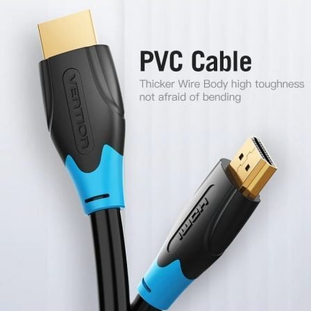 Cabo HDMI 2.0 4K Vention AACBI/ HDMI Macho - HDMI Macho/ 3m/ Preto - Imagem 3