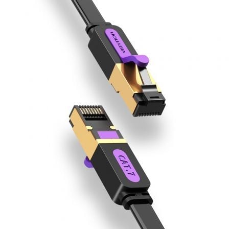 Cabo de Rede RJ45 STP Vention ICABJ Cat.7/ 5m/ Preto - Imagem 2