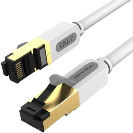 Cabo de Rede RJ45 SFTP Vention ICDHF Cat.7/ 1m/ Cinzento