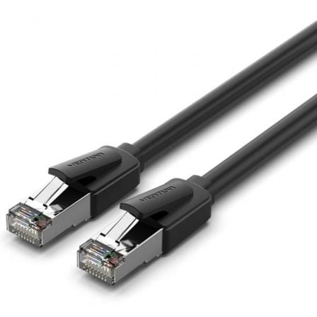 Cabo de Rede RJ45 SFTP Vention IKKBH Cat.8/ 2m/ Preto