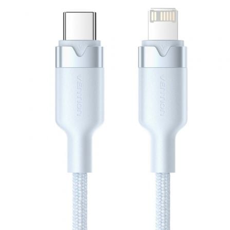 Cabo USB Tipo-C Lightning Vention LALSH/ USB Tipo-C Macho - Lightning Macho/ 27W/ 480Mbps/ 2m/ Azul - Imagem 3