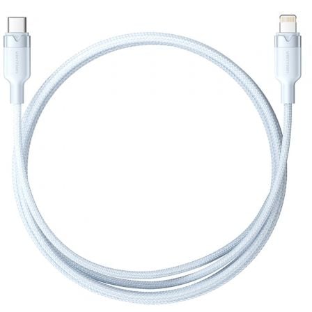 Cabo USB Tipo-C Lightning Vention LALSH/ USB Tipo-C Macho - Lightning Macho/ 27W/ 480Mbps/ 2m/ Azul - Imagem 2