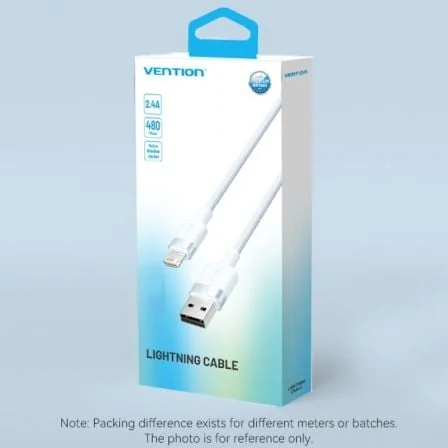 Cabo USB Lightning Vention LANBH 2.4A 480Mbps 2m Preto - Imagem 4