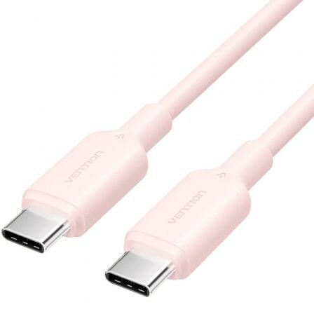 Cabo Vention USB-C para USB-C TRCPH 60W 3A 480Mbps 2m Rosa