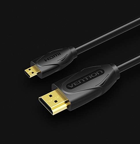 Cabo HDMI Vention VAA-D03-B100/ HDMI Macho - Micro HDMI Macho/ 1m/ Preto - Imagem 14