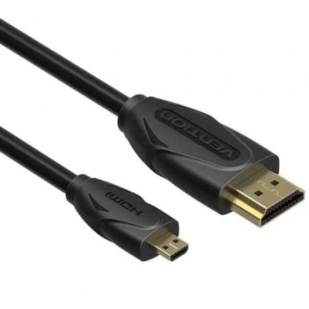 Cabo HDMI Vention VAA-D03-B300/ HDMI Macho - Micro HDMI Macho/ 3m/ Preto - Imagem 2