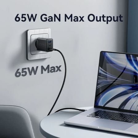 Carregador de Parede GaN Vention FERW0-EU/ 2xUSB Tipo-C/ 1xUSB/ 65W - Imagem 4