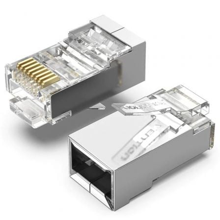 Conector RJ45 IDCR0-10/ Cat.6 FTP/ 10 unids.